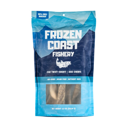 Cod Twist Short-Dog Chews